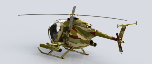 MH6 Little Bird直升机缩略图